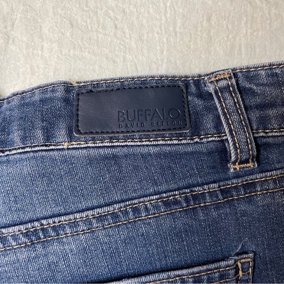 Buffalo David Bitton (FRANCESCA) Mid-Rise Skinny Stretch Blue Jeans Size 10/30 - Picture 5 of 15